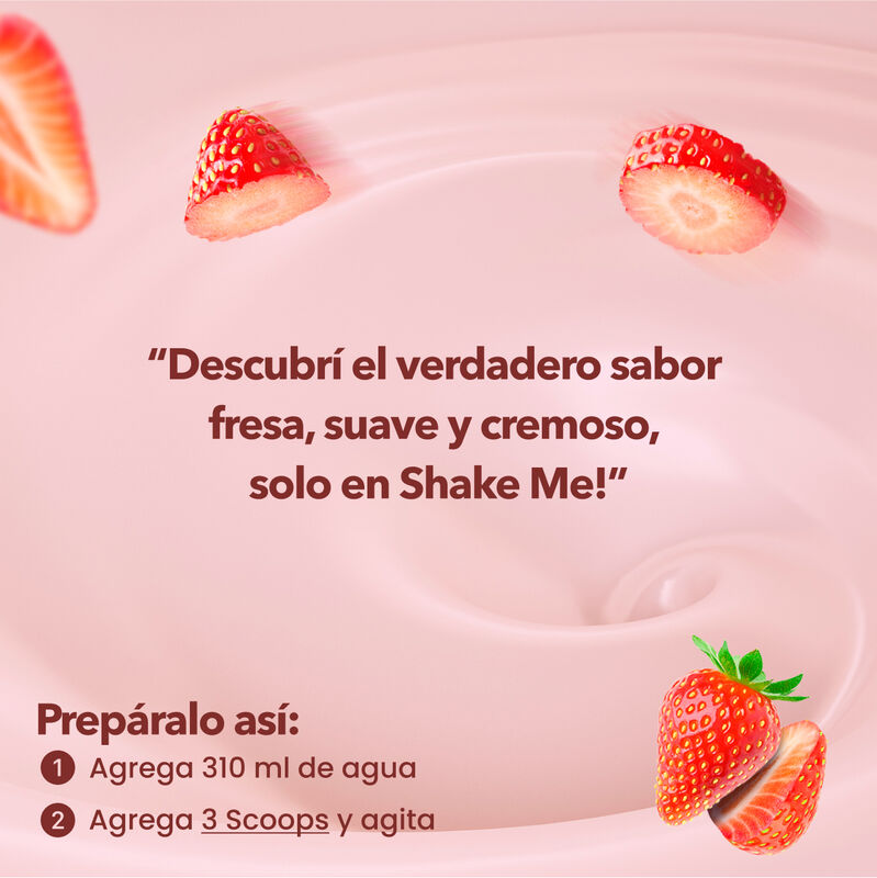 ShakeMe! Fresa 20 Porciones image number null