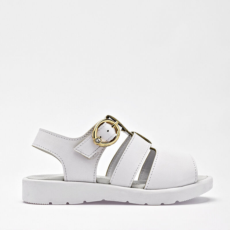 Yondeer sandalia para beb&eacute; blanco cod 140863-C image number null