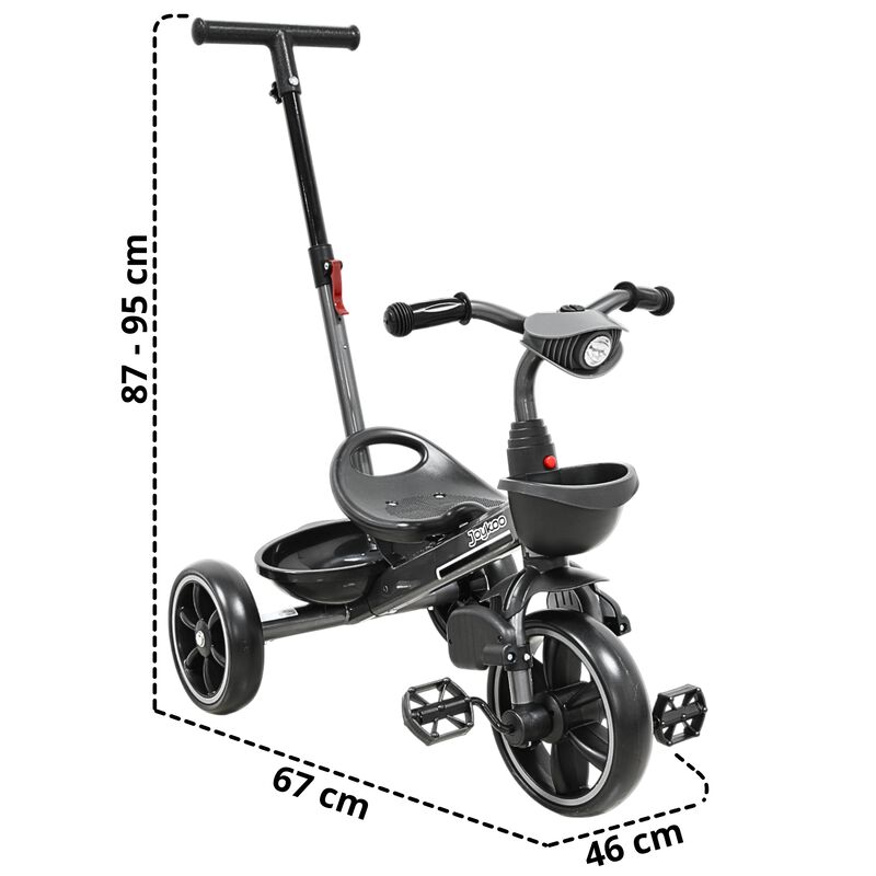 Triciclo para Ni&ntilde;os con Bast&oacute;n Torreta con Luz ... image number null