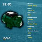 Bomba Periferica 1/2 Hp, 370 W Igoto Pe-60