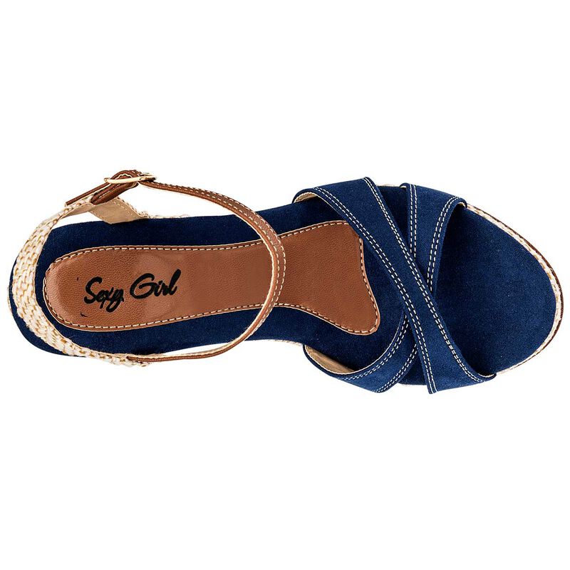 Sexy Girl Sandalia para mujer marino beige image number null