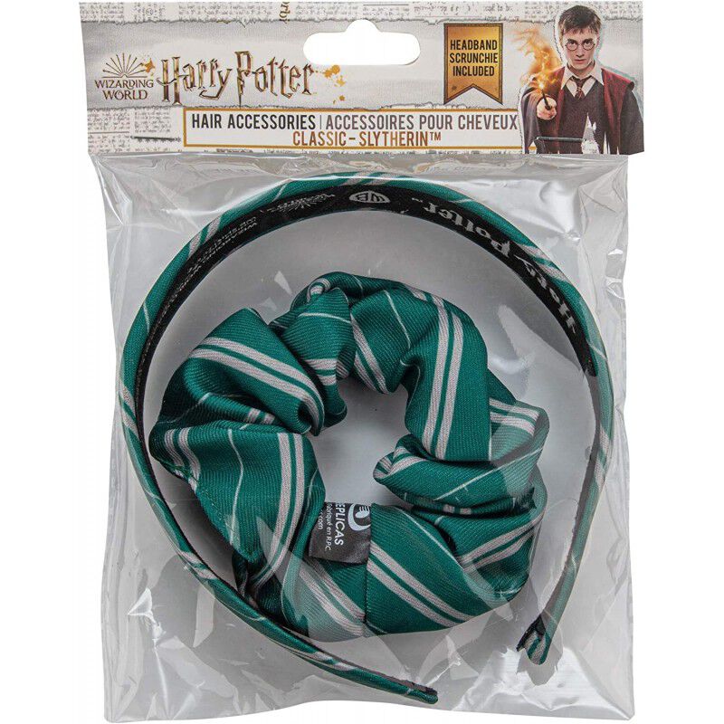 Set Diadema + Lazo Harry Potter Slytherin image number null