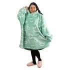 Pijama Adulto Unitalla Sudadera Cobija Roomi Coomfi Color Verde