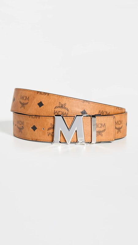 Cintur&oacute;n Reversible Mcm Claus Para Hombre En Co... image number null