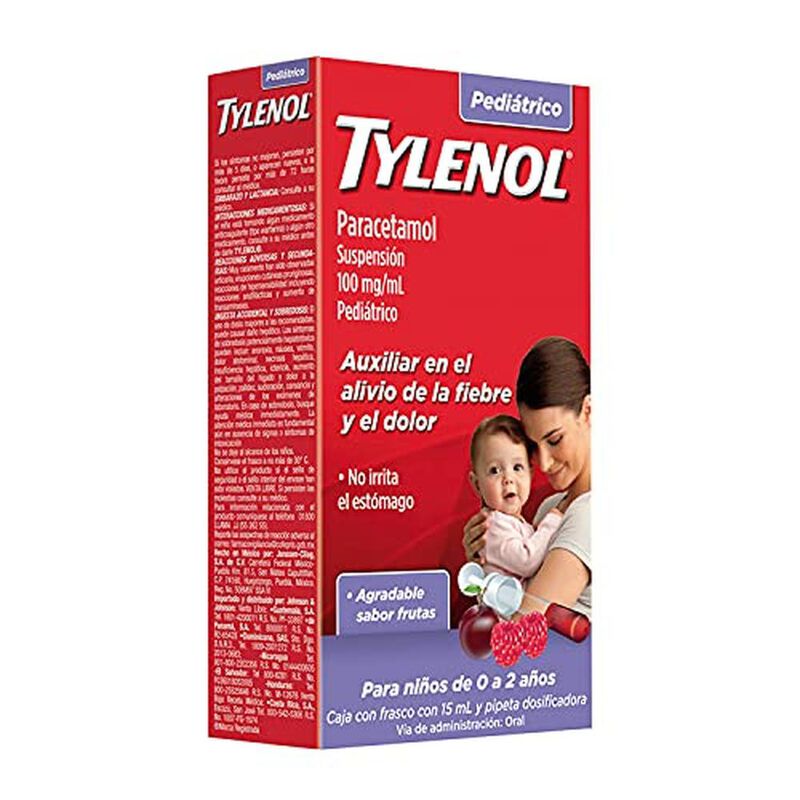 Tylenol Paracetamol Suspensi&oacute;n Pediatrica 15 ml image number null