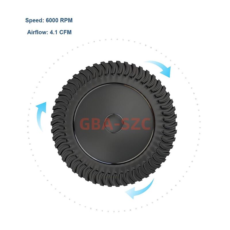 Ventilador Gba-szc 50x50x15 Mm 12 V Dc Doble Ro... image number null