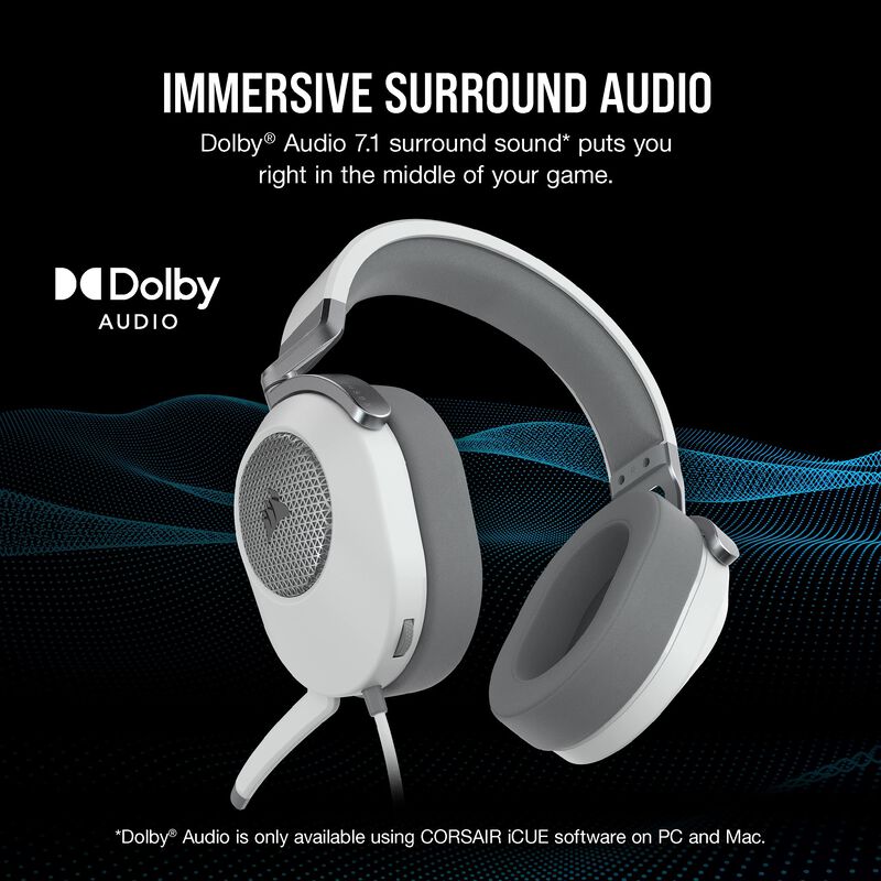 Auriculares Para Juegos Corsair Hs65 Surround W... image number null