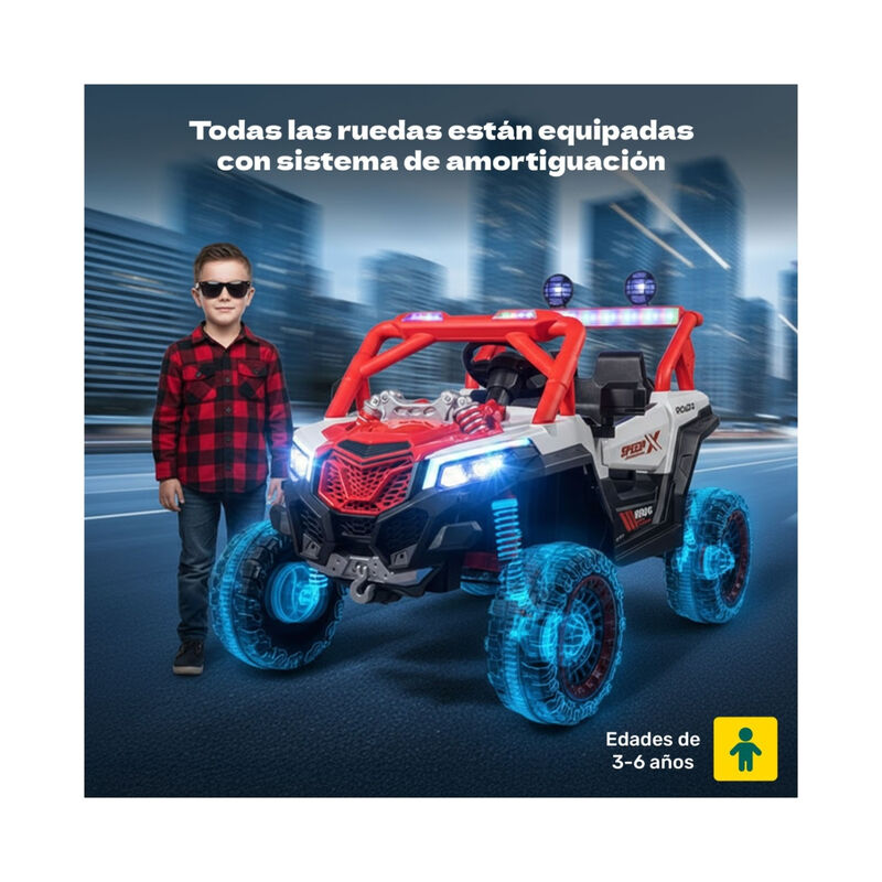 Camioneta Montable Electrica Buggy 6v Ni&ntilde;os Con... image number null
