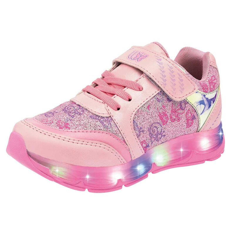 Lux-10 Tenis urbano para ni&ntilde;a rosa multicolor, ... image number null
