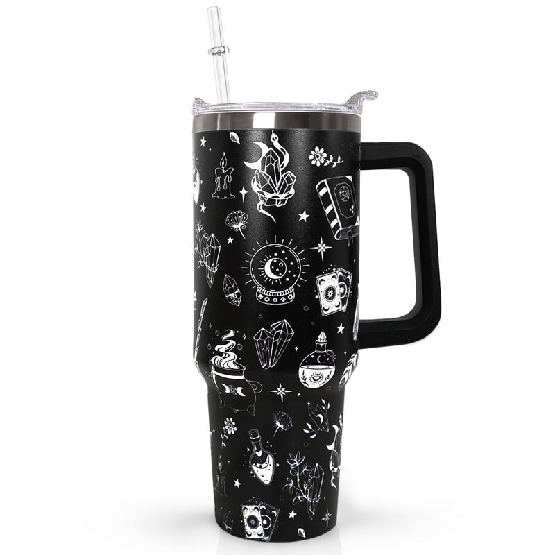 Vaso T&eacute;rmico De Viaje Ceovfoi 1200 ml Con Asa Y... image number null