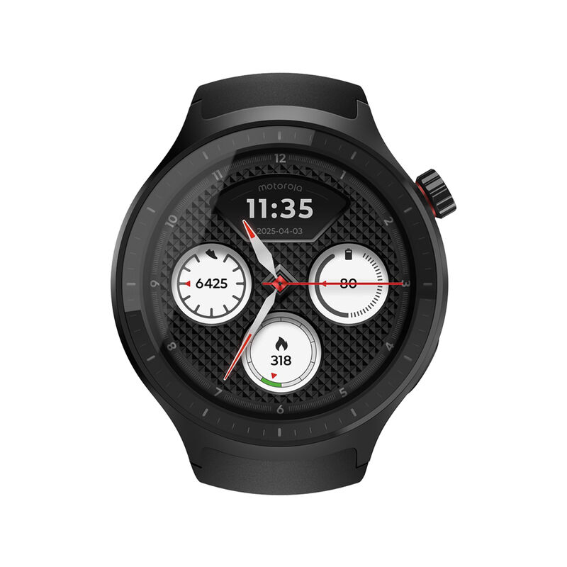 Motorola Moto Watch Matte Black Volcanic Ash Ba... image number null