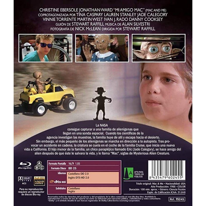 Mi Amigo Mac [blu-ray] (1988) Mac Y Yo image number null