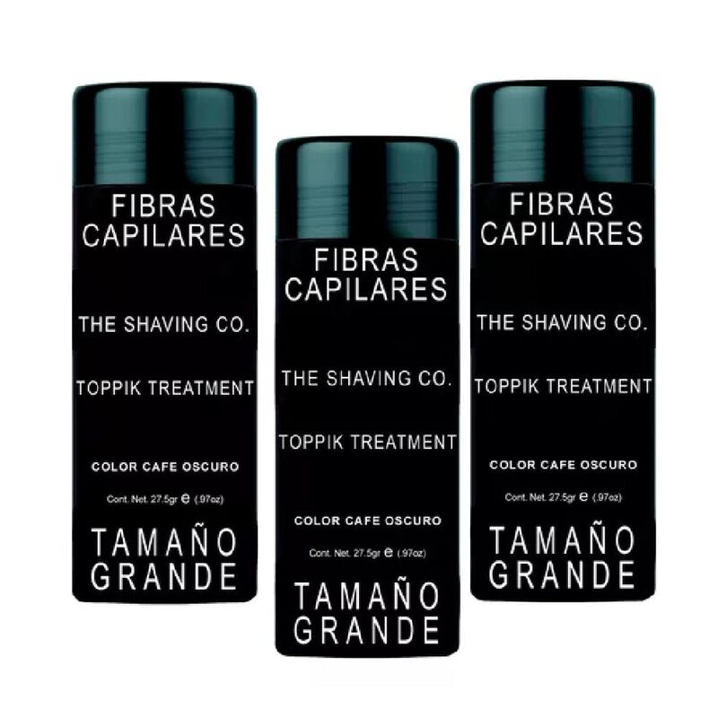 KIT X 3 FIBRAS CAPILARES THE SHAVING CO TOPPIK ... image number null