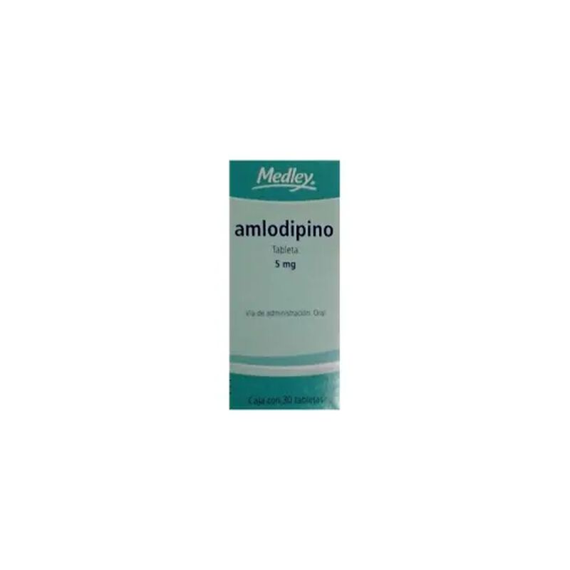 AMLODIPINO 5 MG TABLETA C30 image number null