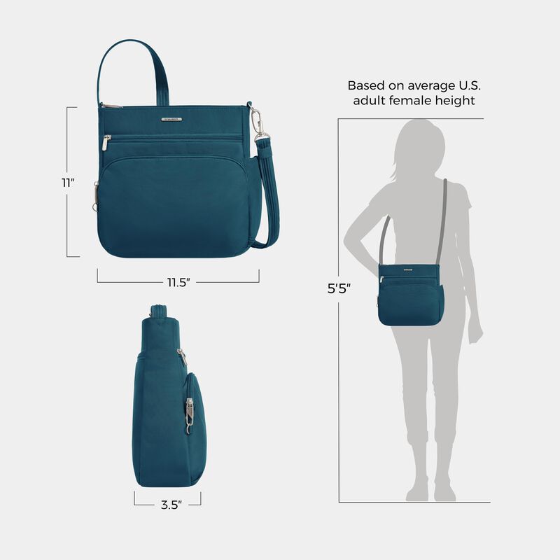 Bolso Bandolera Antirrobo Travelon 29 cm image number null