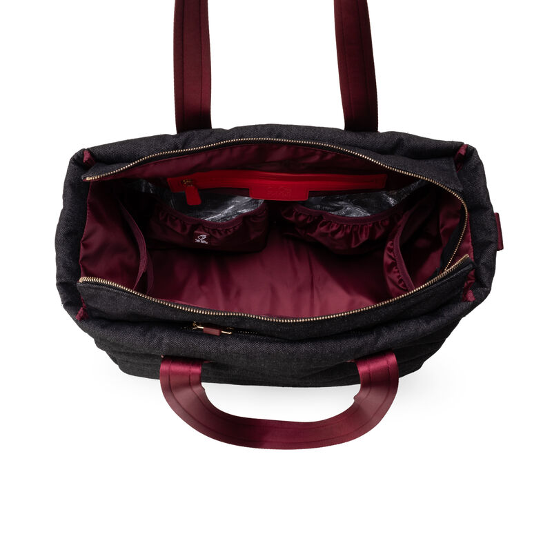 Pa&ntilde;alera Duffle Bag Mediana Con Rubber Color Ne... image number null