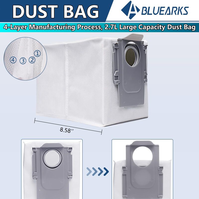 Kit De Piezas De Repuesto Bluearks Para Roboroc... image number null