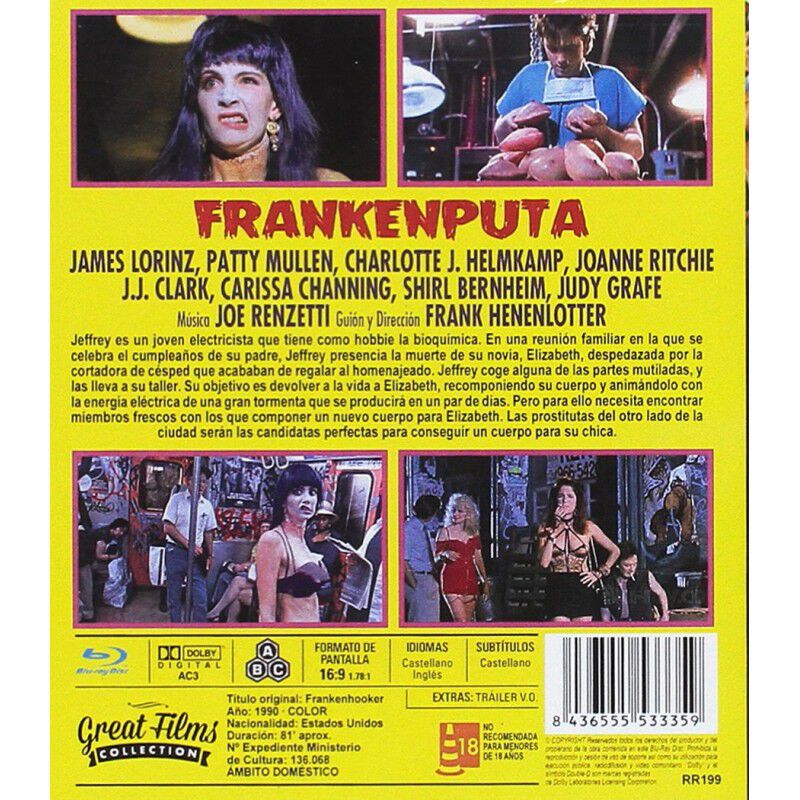 Frankenputa (vicios Diab&oacute;licos) (frankenhooker ... image number null