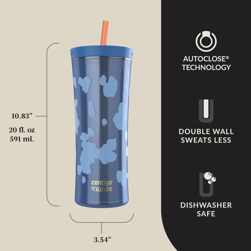 Botella Contigo 591 ml Shake & Go Stellar Jay image number null
