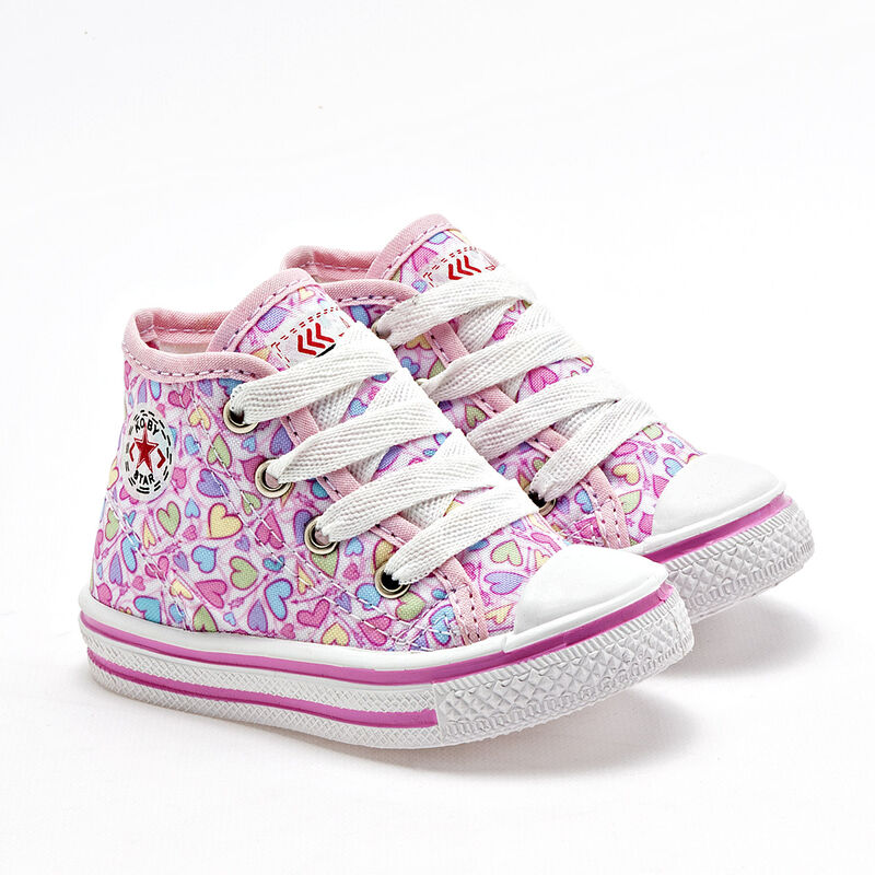 Koby Star Tenis para bebé niña blanco multicolo... image number null