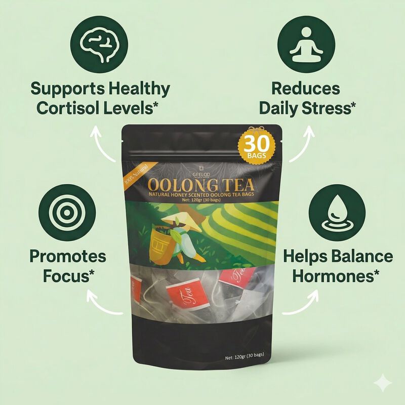 T&eacute; Geelod Oolong 120 g (30 Bolsas) Sabor A Miel image number null