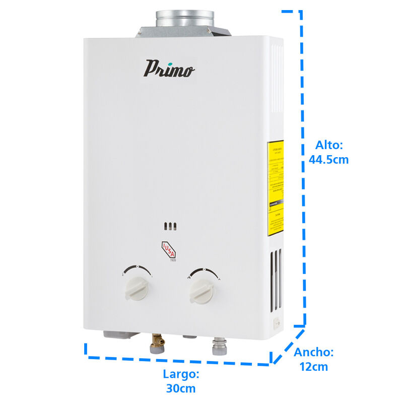 Calentador Instantáneo Primo 6 L para Gas LP image number null