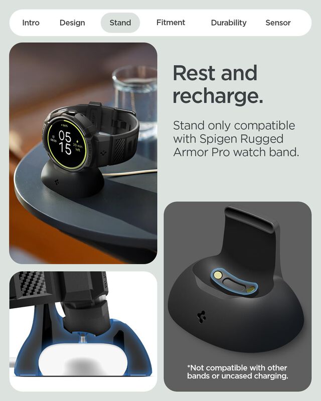 Funda Para Banda De Reloj Con Base De Carga Spi... image number null