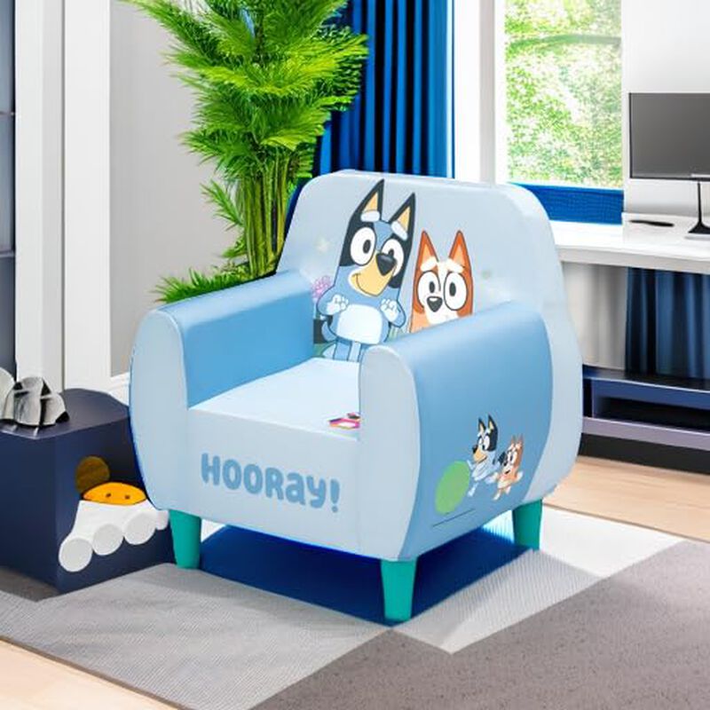 Silla De Espuma Delta Children Bluey Blue Para ... image number null