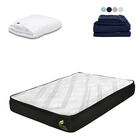 Colch&oacute;n Matrimonial Enzo + Protector Cloud + 1 juego de S&aacute;banas Softy