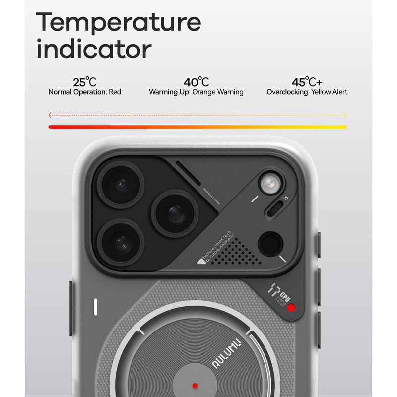 Funda Magn&eacute;tica Aulumu para iPhone 17 Pro CoolH... image number null