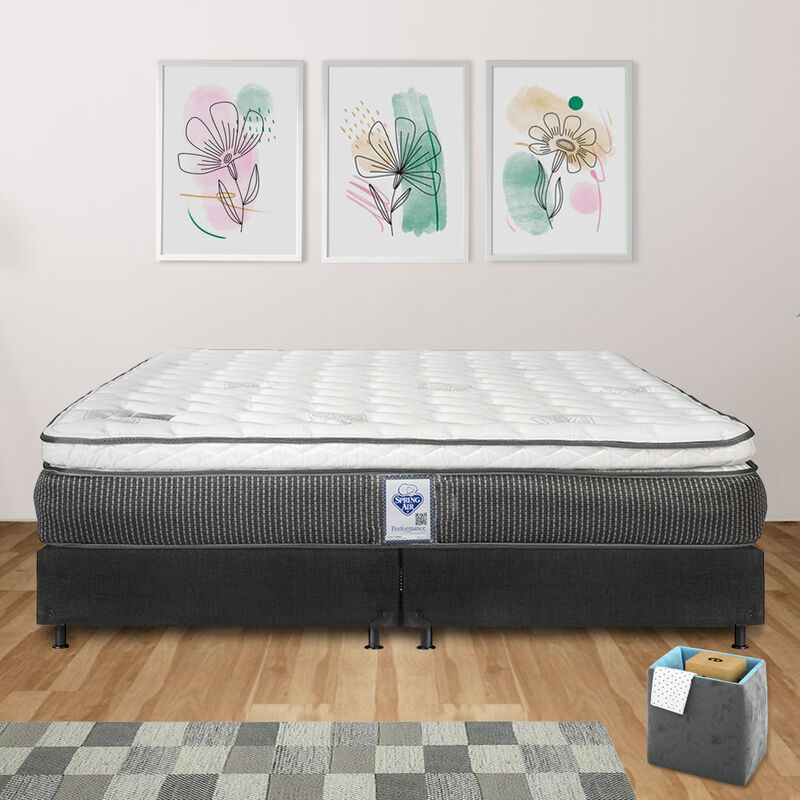 Colchón King Size Spring Air Phantom + Box Dica... image number null
