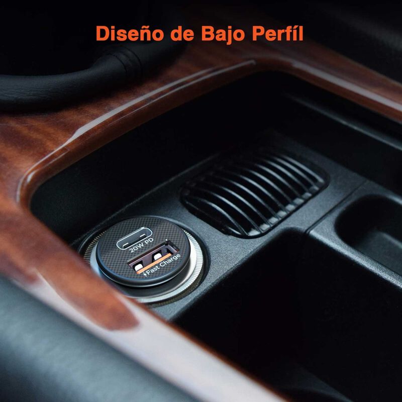 Cargador De Auto Hypergear Plug In 20w Pd Dual ... image number null