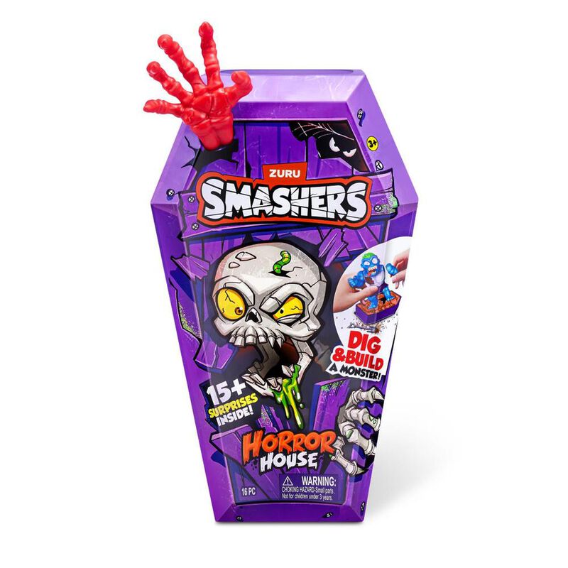 SMASHERS Juguete Miniatura Horror House 15 sorp... image number null