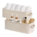Cajas organizadoras Storageworks pack de 2, color beige, 38 cm x 15 cm