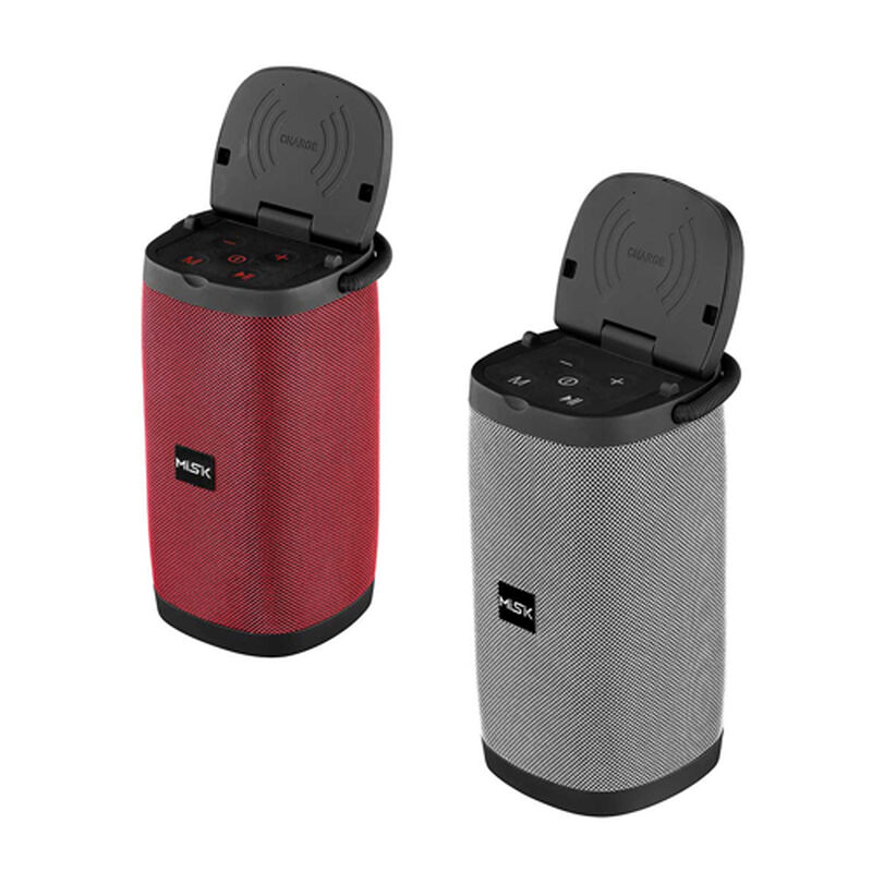Kit 2 Bocinas Misik Bluetooth Port&aacute;til Color Ro... image number null