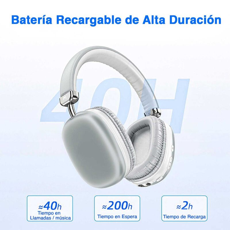 Audifonos Mybat Epiphany Plata Auricular Stereo... image number null
