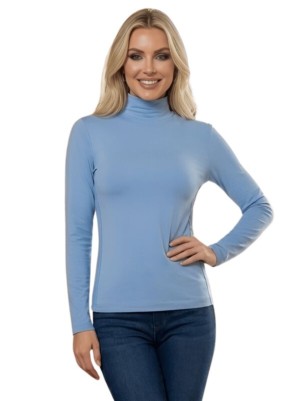 Blusas Mujer Manga Larga Interior T&eacute;rmico Invie... image number null