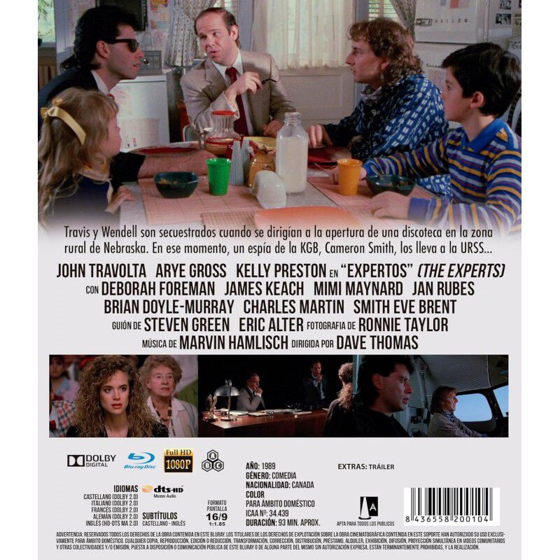 Expertos [blu-ray] (1989) The Experts image number null