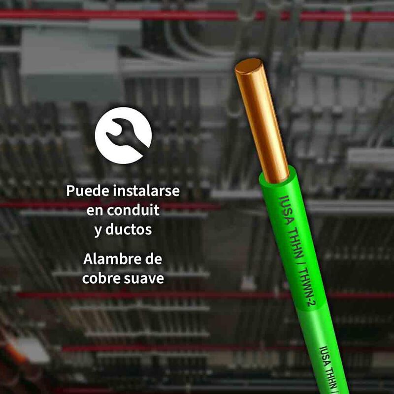 Alambre Thw-ls/thhw-ls Ce Rohs 14 Awg En Caja C... image number null