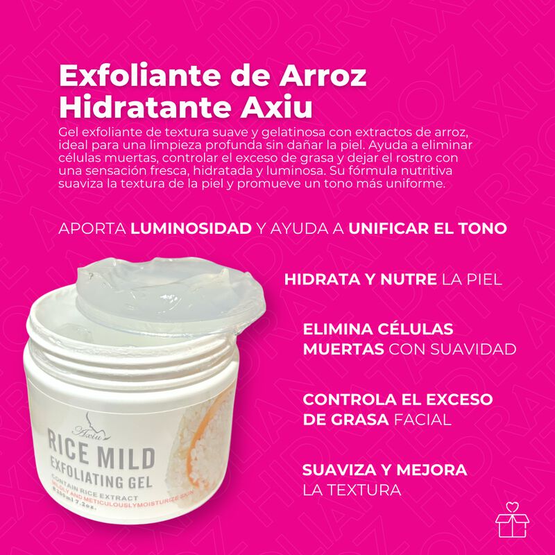 Set de 6 Exfoliantes de Arroz  Hidratante Aclar... image number null