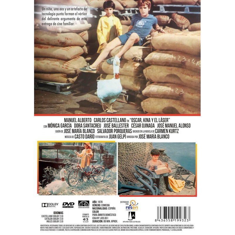 &Oacute;scar, Kina y el L&aacute;ser [DVD] (1978) image number null