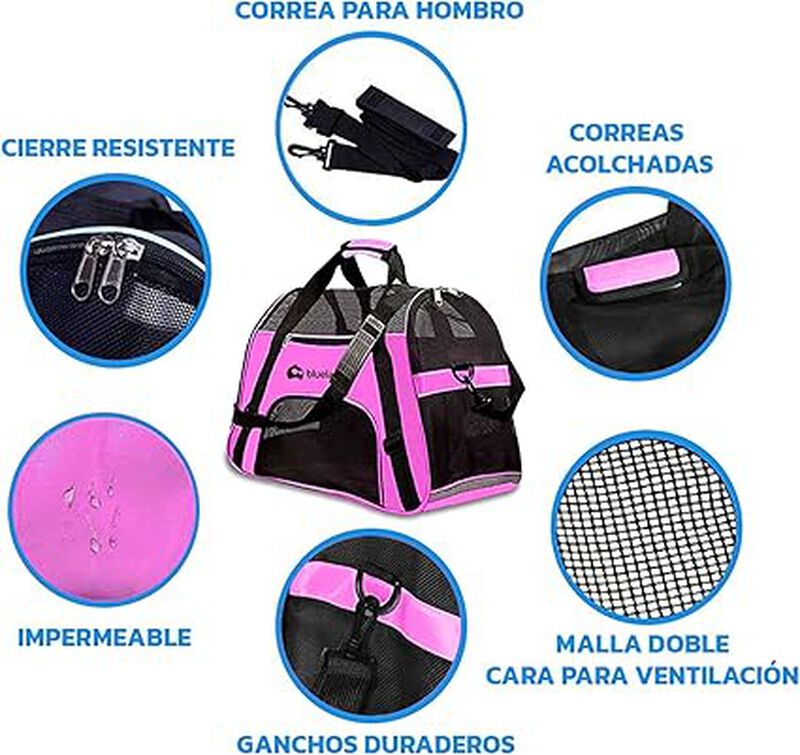 Transportadora para Mascota Bluelander image number null