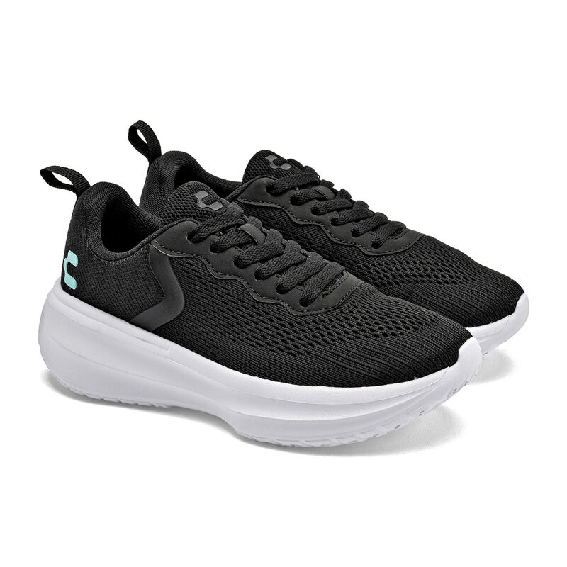 Charly Tenis Deportivo Negro Para Mujer 143546c... image number null