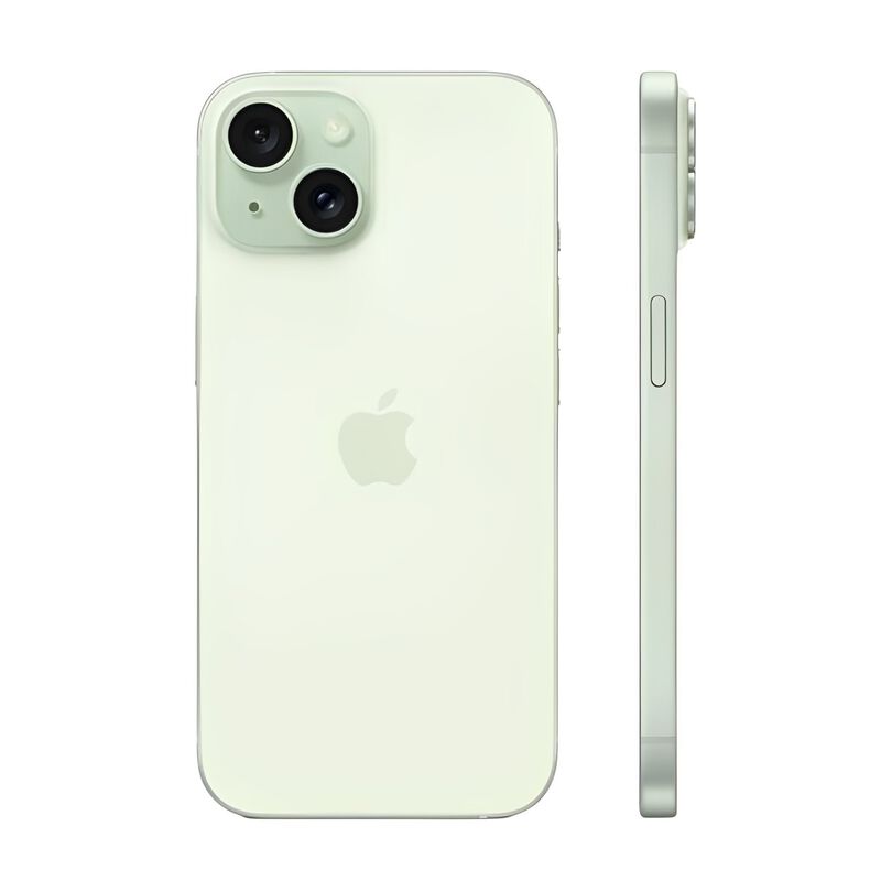 iPhone 15 128GB Verde E-SIM Reacondicionado + M... image number null