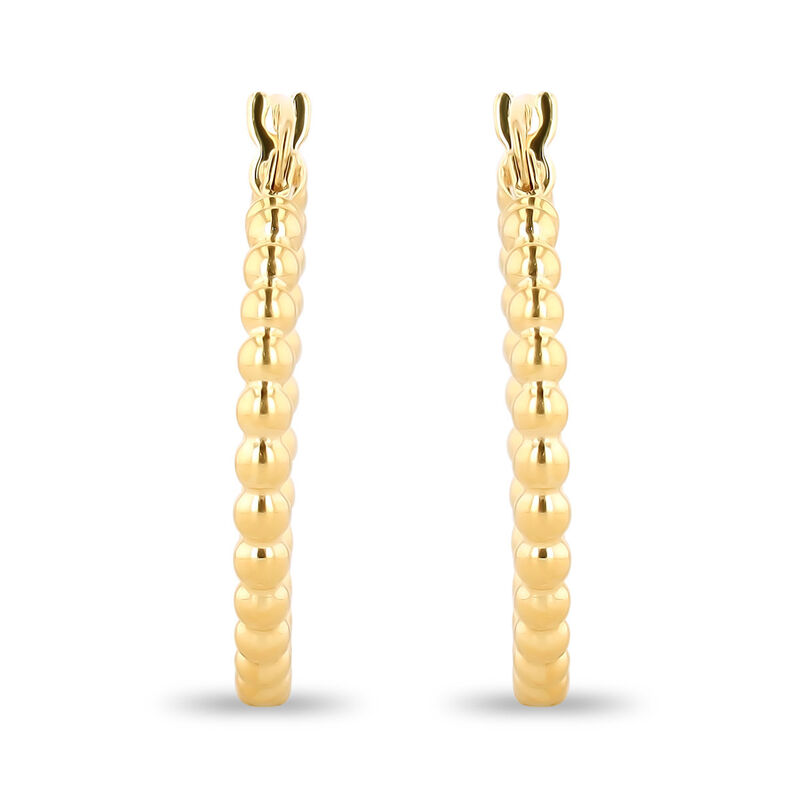 Arracadas De Oro Amarillo 10K (15Mm Aprox) image number null