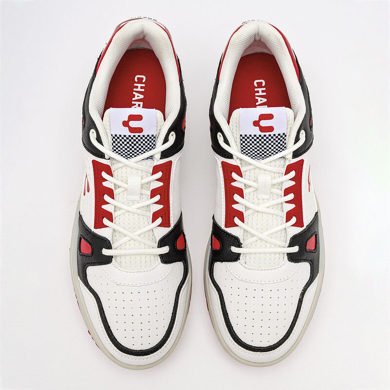 Charly Tenis urbano para hombre. Blanco negro r... image number null