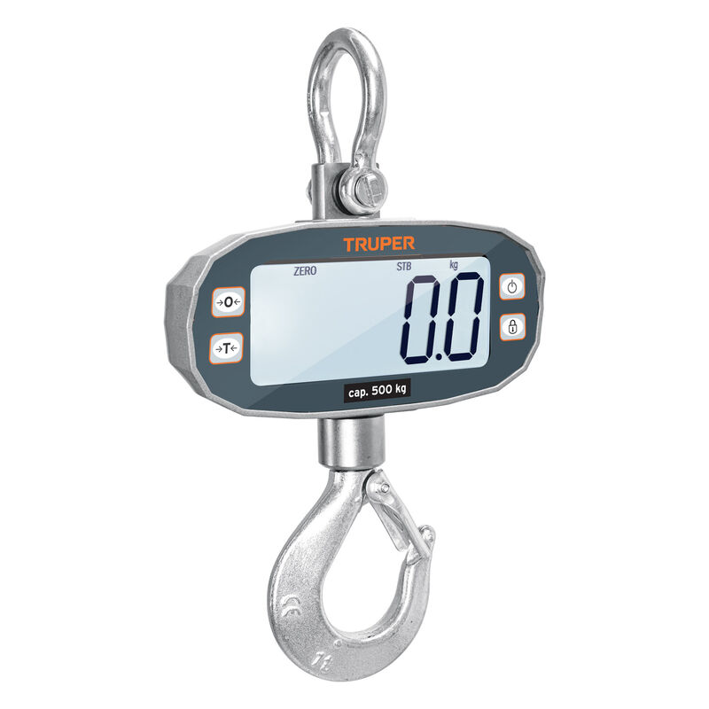 B&aacute;scula Electr&oacute;nica Colgante 500 Kg Truper image number null