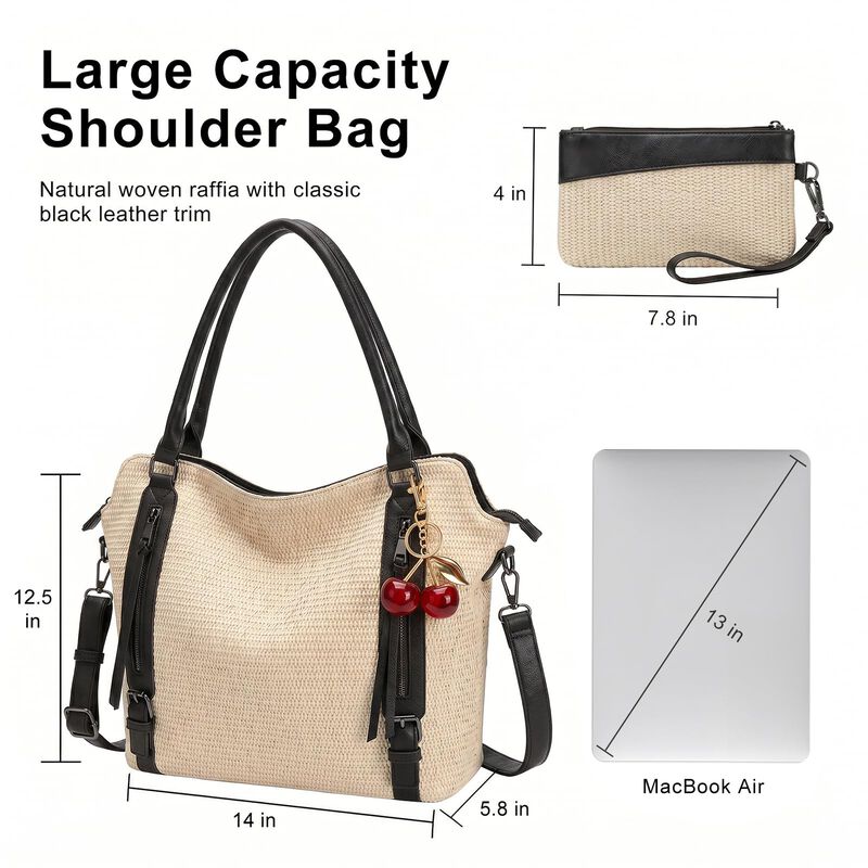 Bolso Idoltimes 36 &times; 32 &times; 15 cm Con Colgante De... image number null