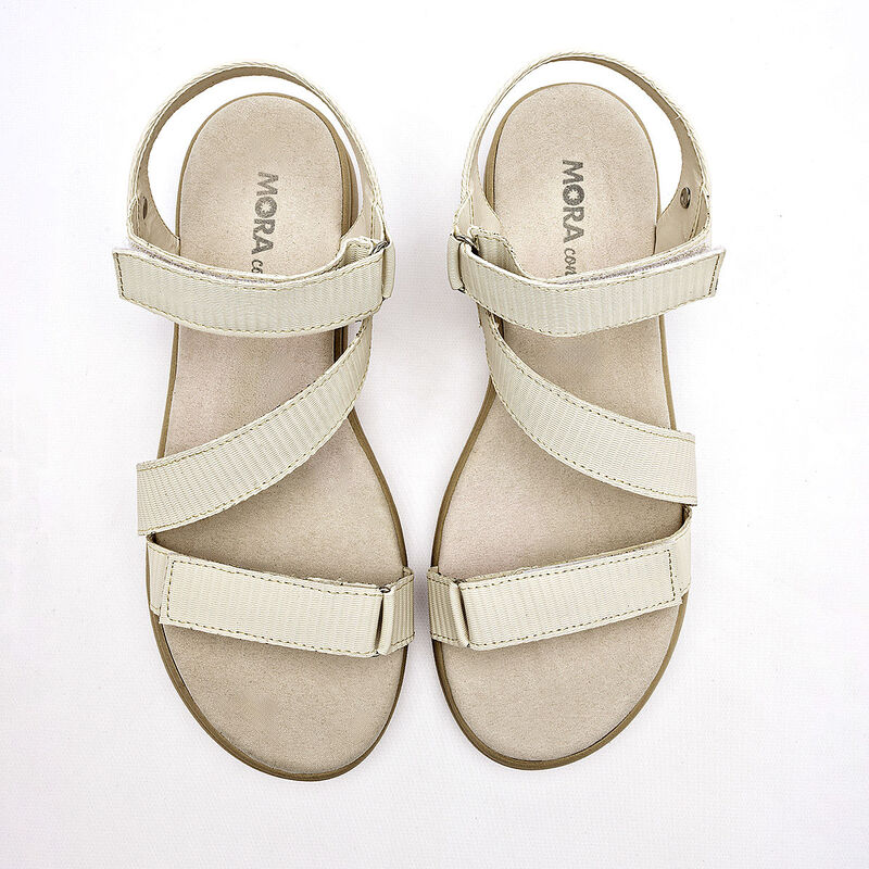 Mora Confort sandalia confort  para mujer latte... image number null