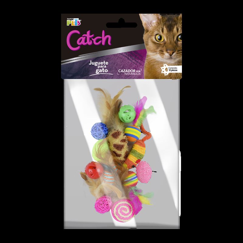 Fancy Pets Set De Juguetes Surtidos Catch Para ... image number null